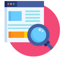 research infographic icon
